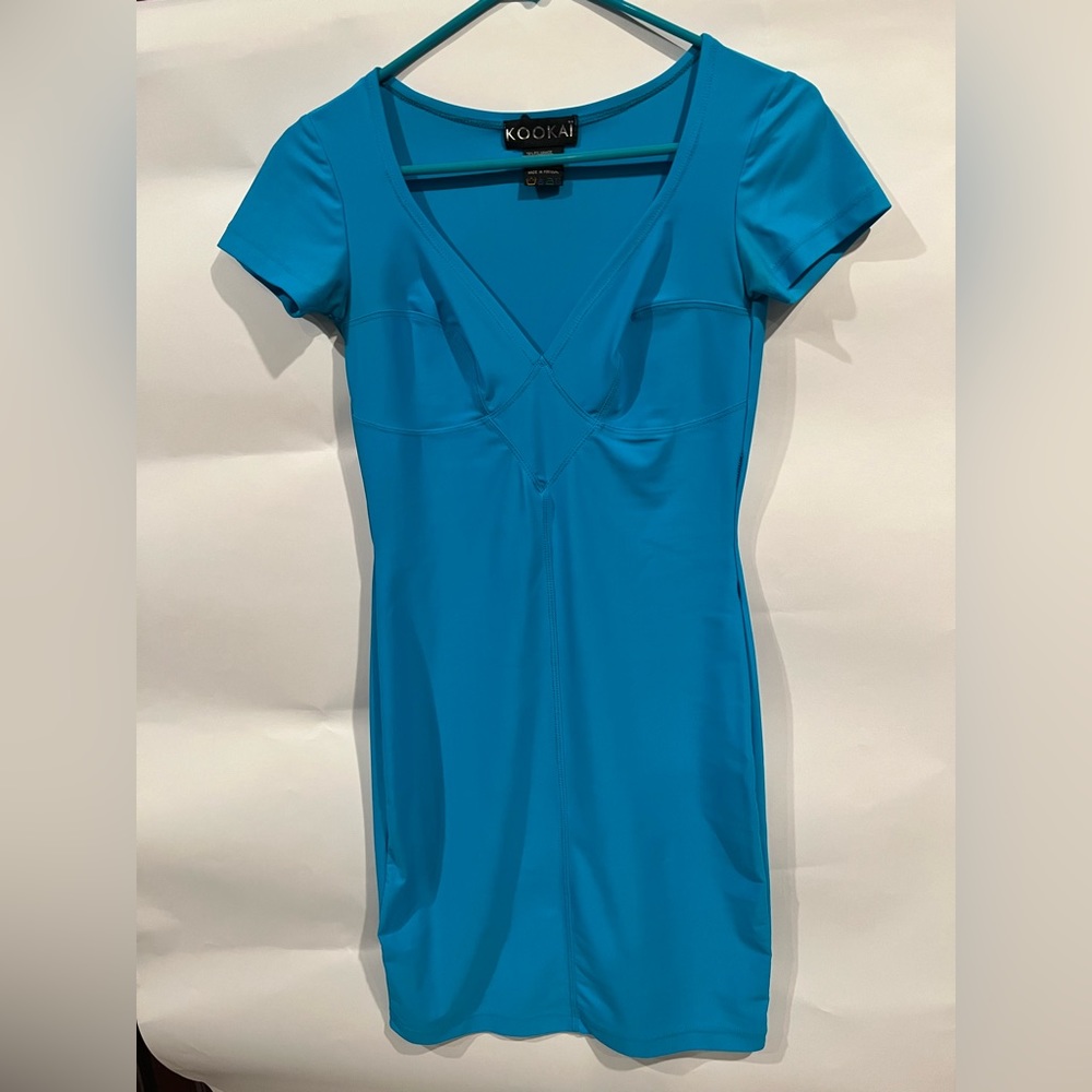 Neon Blue Summer Dress